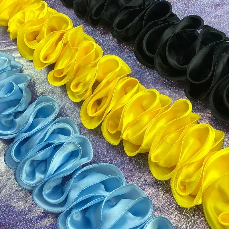5Yards Pleated Ruffled Trim Sh - Fringe Ribbon Sewing avaliação e preço
